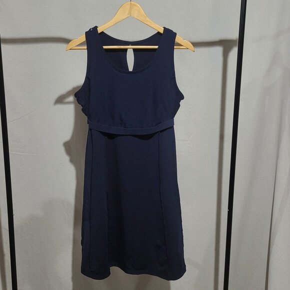 Tennis dress Mondetta blue sleeveless mini athletic work out gym sportswear - Picture 9 of 15